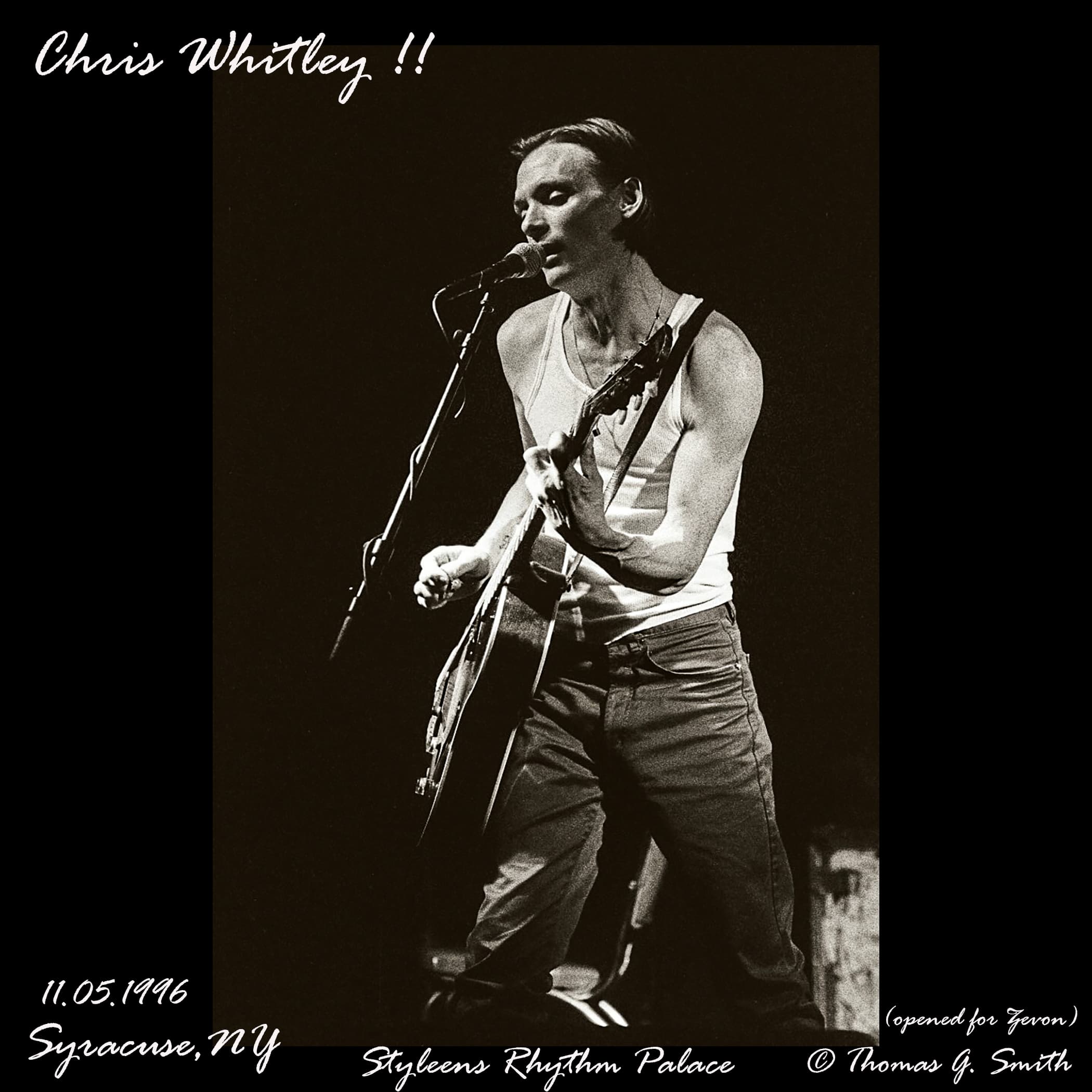 Chris Whitley  Syracuse,NY